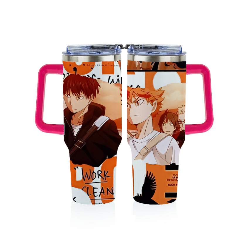 （画像用） ハイキュー!! Haikyu!! 1200ｍLフルプリント車用タンブラー